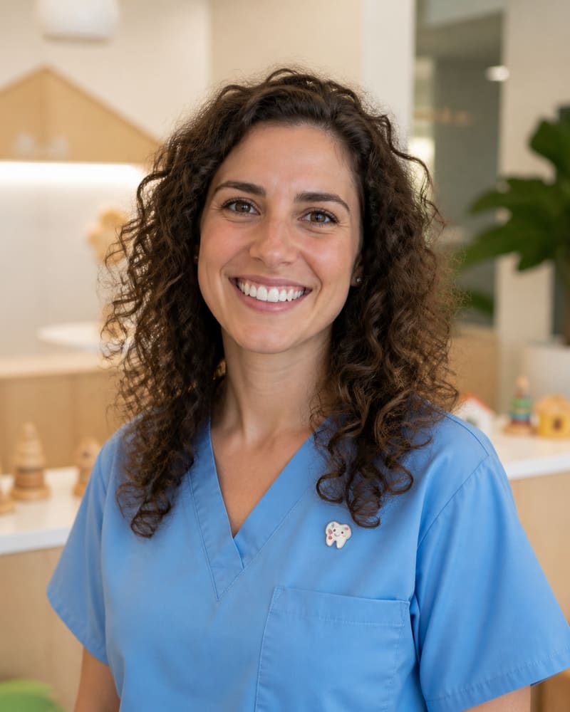 Dr. Lucía Ferrer, pediatric dentist